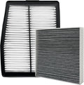 Cabin and Engine Air Filter Fits for Santa Fe Hybrid 2021-2025 2026, Sonata Hybrid 2020-2026, Tucson Hybrid