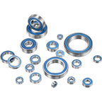 uxcell 5 Pcs 608-2RS Micro Bearings, 8x22x7mm Chrome Steel, ABEC7