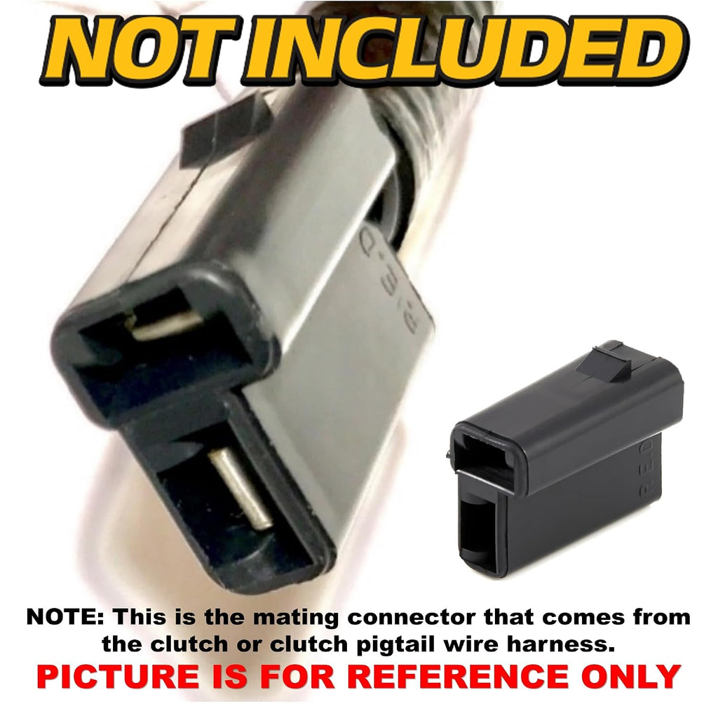 T28586 Wire Harness Connector Repair Kit for The Machine Side of Electric PTO Clutch Female Plug Connection for John