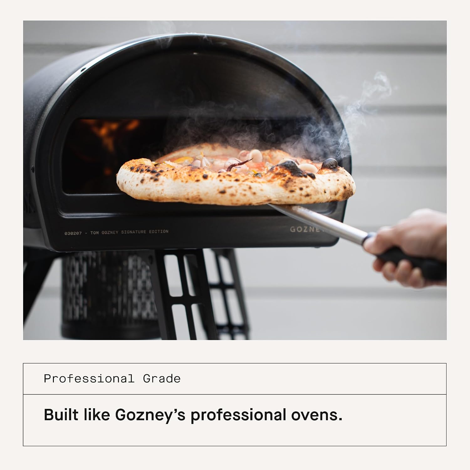 Roccbox Outdoor Pizza Oven, Portable, Gas & Wood Fired - Black