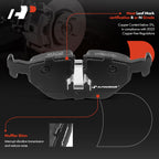 A-Premium Rear Ceramic Brake Pads Compatible with BMW & Saab