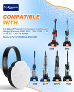 Vacuum Filter Compatible with Bissell Powerforce Compact Upright Vacuum