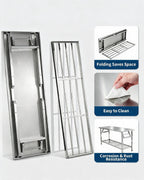 72 x 24" Stainless Steel Folding Prep Table,700 LBS Commercial Work Table