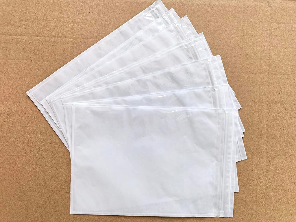 6.7'' x 10'' Zipper Closure Packing List Envelope, Packing List Mailing Envelopes, Resealable Adhesive Shipping