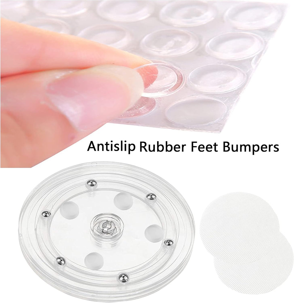 Cookie Decorating Kit Supplies Including 2 Acrylic Cookie Turntable 6 Cookie Scribe Needle 4 Silicone Mesh Mats 6