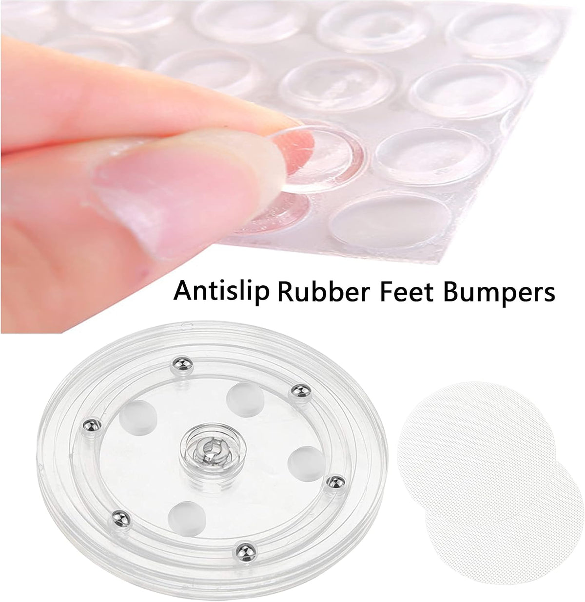 Cookie Decorating Kit Supplies Including 2 Acrylic Cookie Turntable 6 Cookie Scribe Needle 4 Silicone Mesh Mats 6