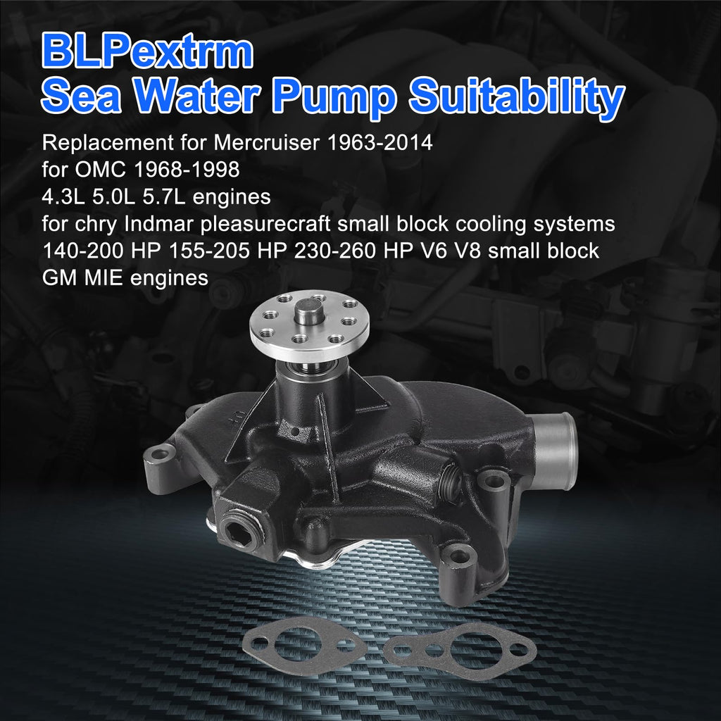 Raw Sea Water Pump for Mercruiser 1963-2014, for OMC 1968-1998