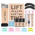 Lash Lift Kit and Black Color Kit, Brow Lamination Kit Friendly for Beginner Easy Use Safe Effective Results