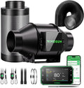 G4 Smart Filtration Kit, Inline Fan, Controller, Carbon Filter,Duct | AeroZesh Inline Fan, E42A+ Enviroment