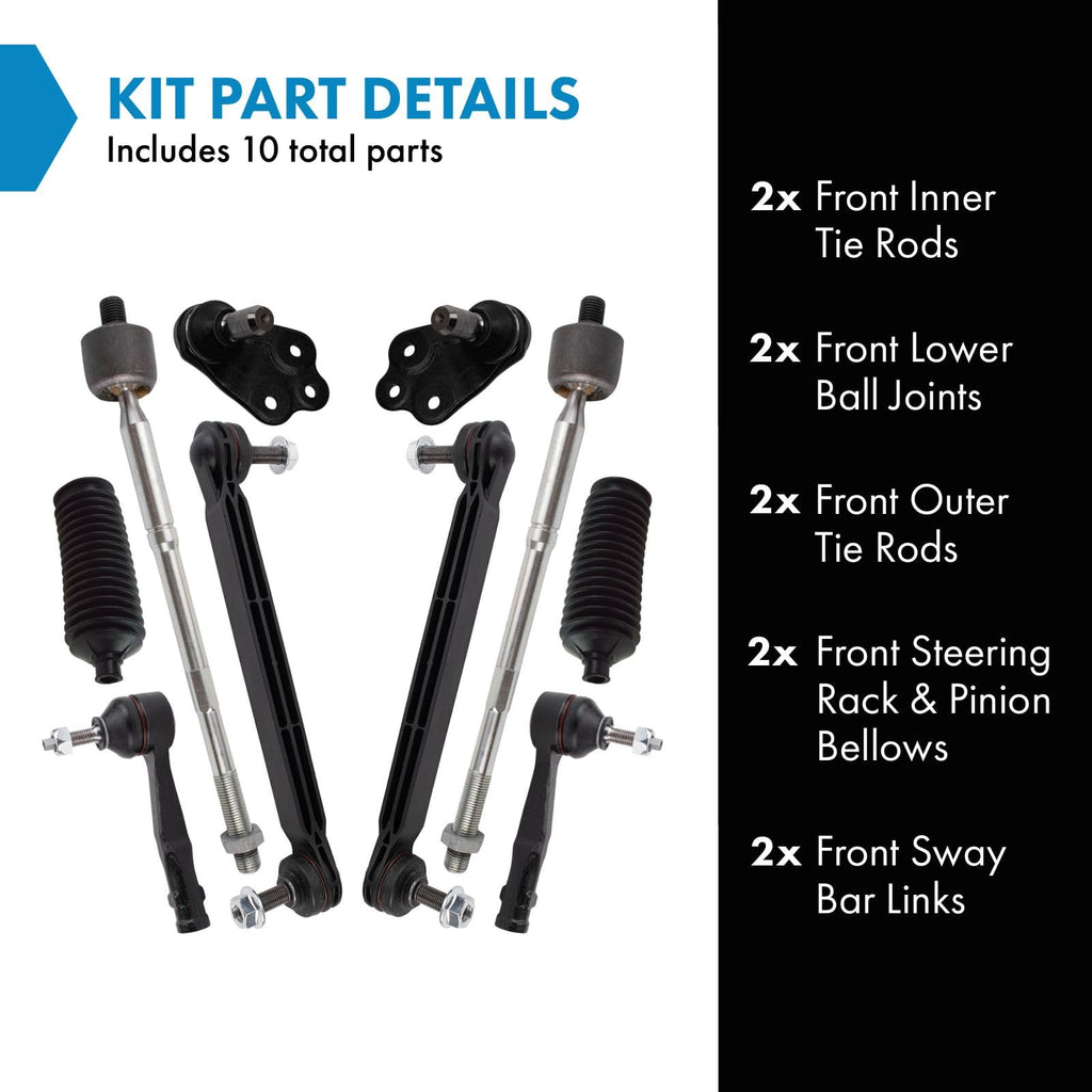 TRQ Front Steering & Suspension Kit