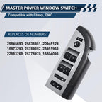 Master Power Window Switch Driver Side Front Left Fit for Chevy Silverado