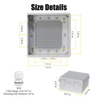 YINGXINELCT Electrical Enclosure, Waterproof Enclosure Box