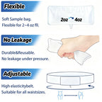 Urine Test Kit with Hidden Belt, Refillable 2-4 oz Sample Bag
