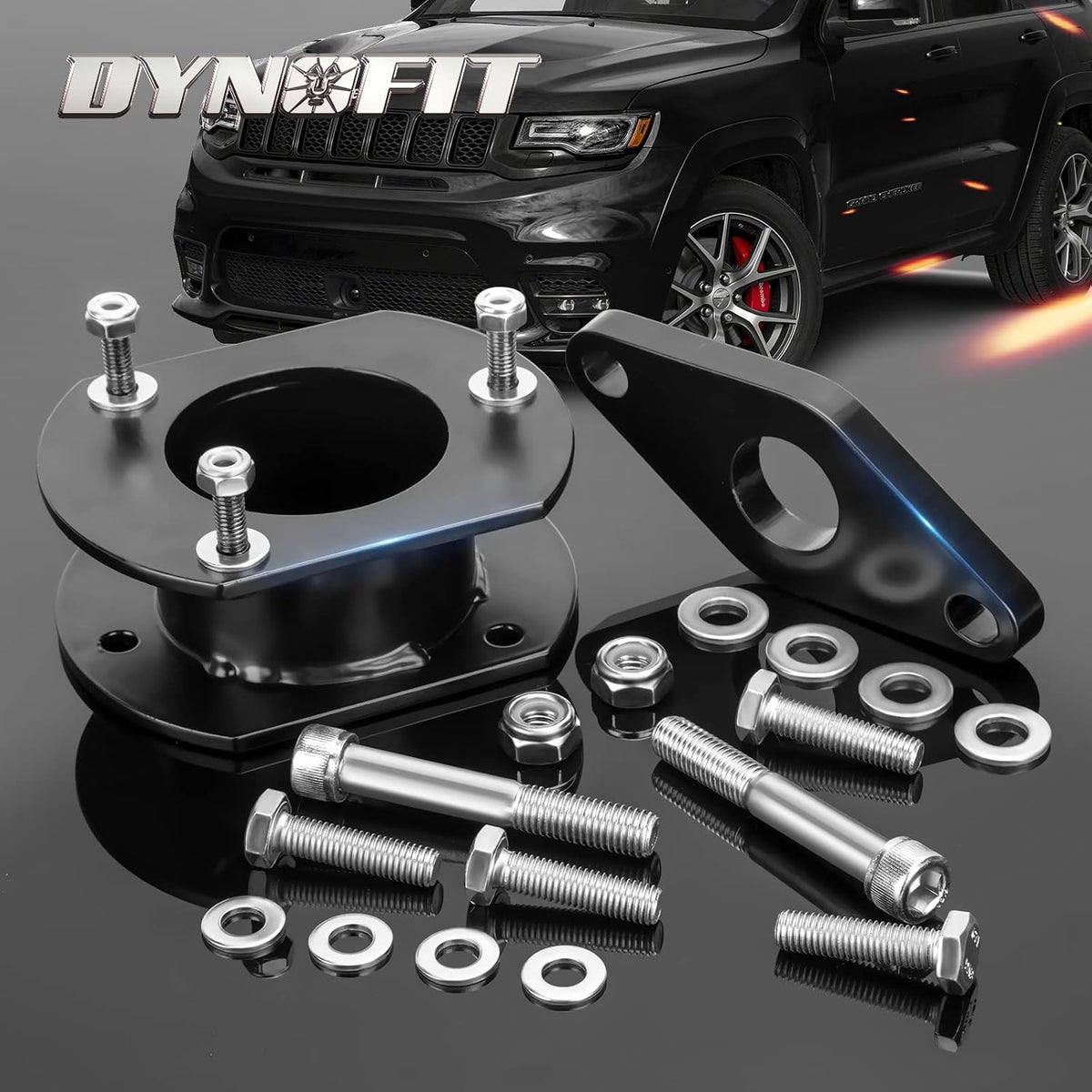 Dynofit Jeep Lift Kit 2.5" Front & 0.5" Rear for Grand Cherokee WK2
