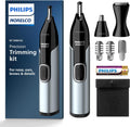 Philips Nose Trimmer 5000 for Nose, Ears, Eyebrows & Details | Protective Guard System, Dual-Sided Steel Blades