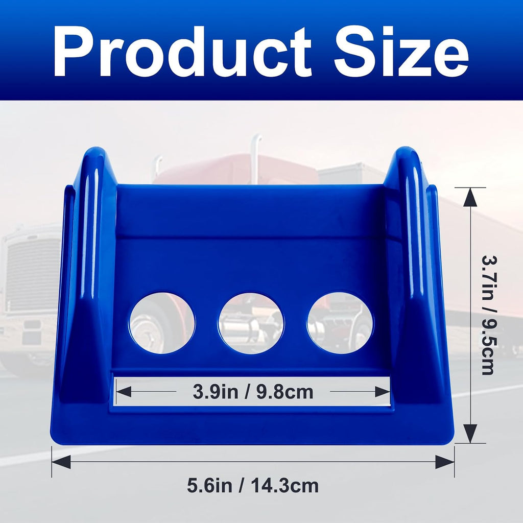 Flatbed Edge Protectors with Carrying Case 4" Winch Ratchet Straps Plastic for Flatbed Cargo Load Truck Shipping