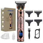 Beard Trimmer for Men,Zero Gapped Vintage Professional Hair Clipper