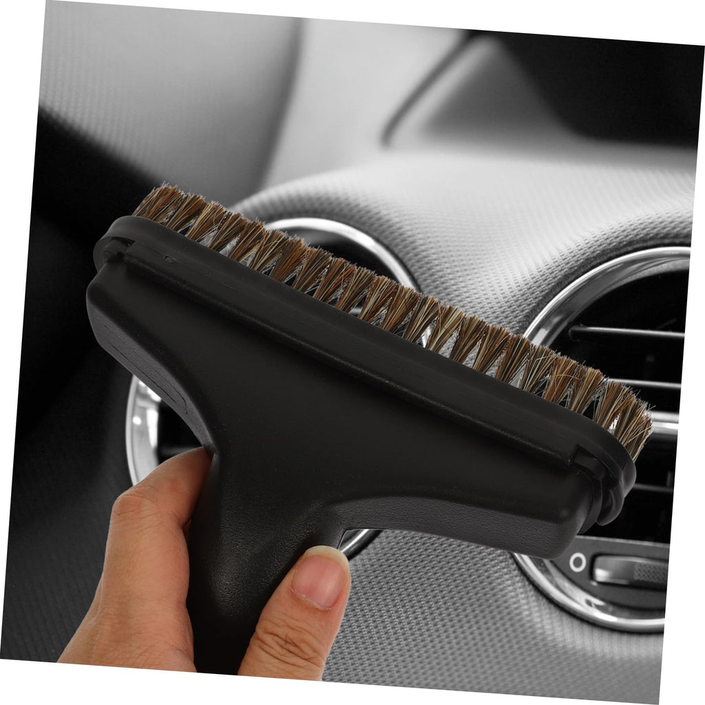 FELTECHELECTR Vacuum Cleaner Tool Brush for Car Cleaning 32mm Black Plastic
