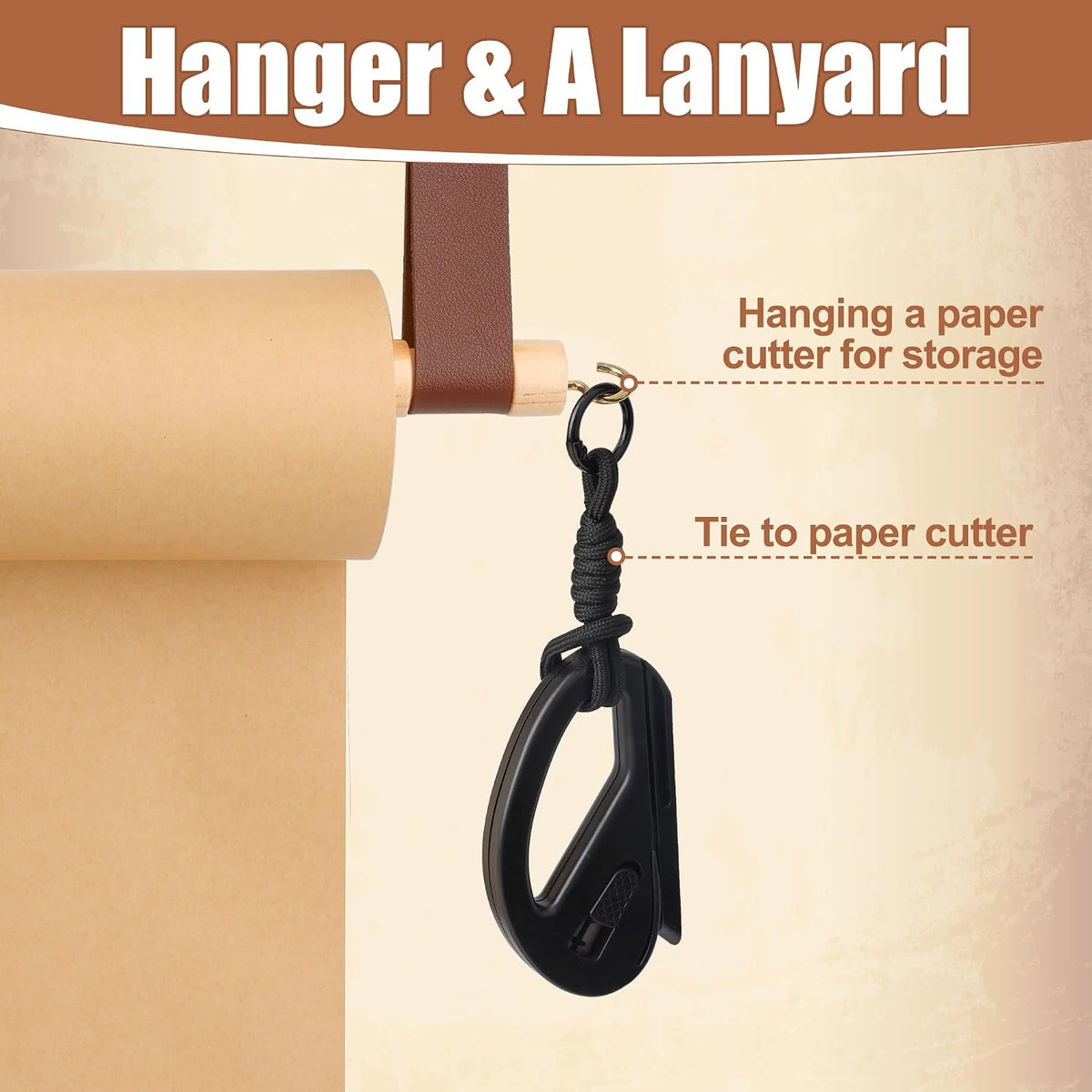11.8" Kraft Wall Mounted Butcher Paper Roll Holder Dispenser