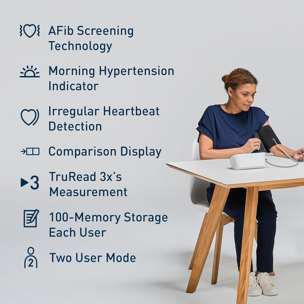 Platinum Blood Pressure Monitor for Home Use & Upper Arm Blood Pressure Cuff - #1 Doctor & Pharmacist Recommended