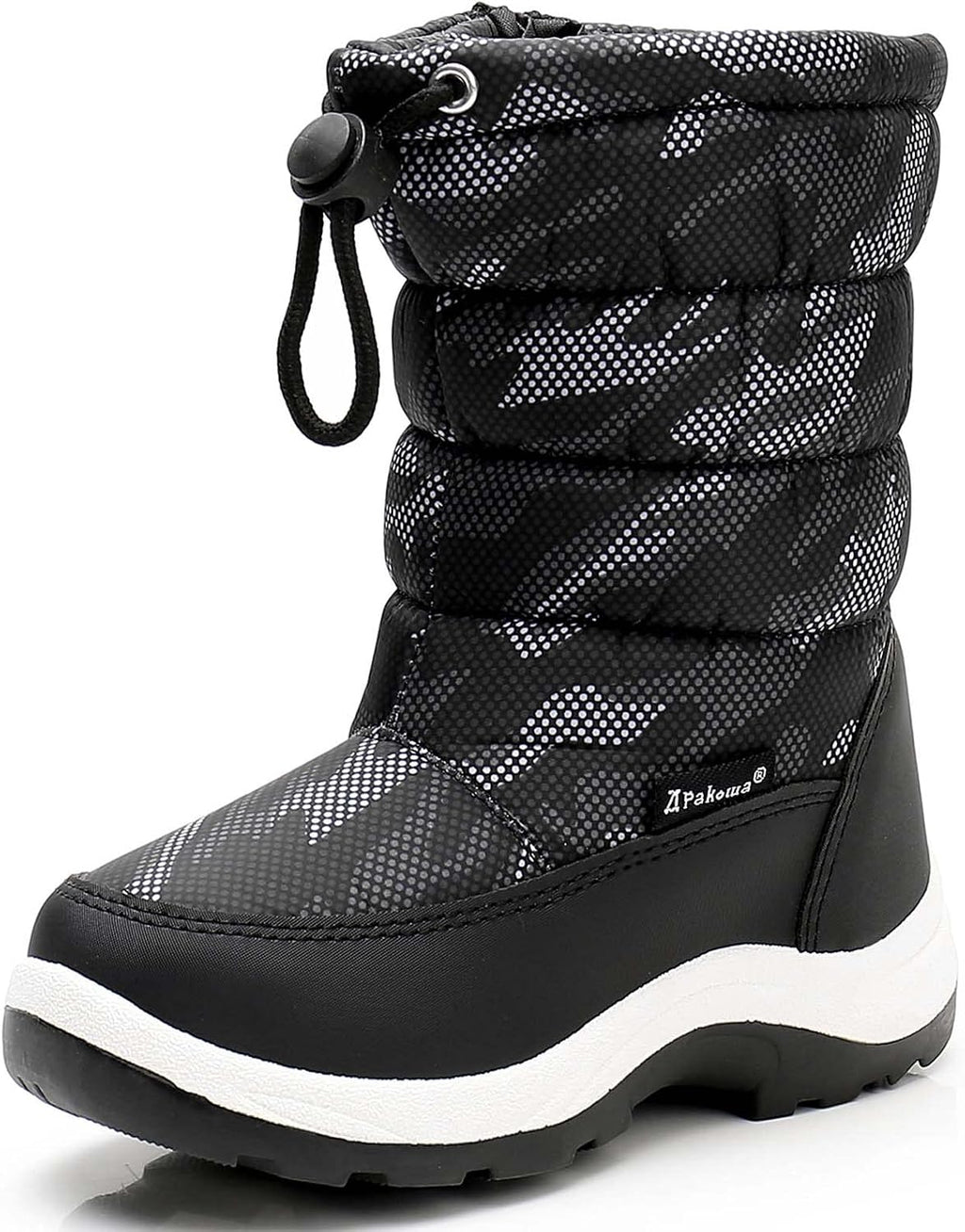 Kids Boys Girls Cold Weather Water Resistant Winter Snow Boots | Toddler/Little Kid/Big Kid