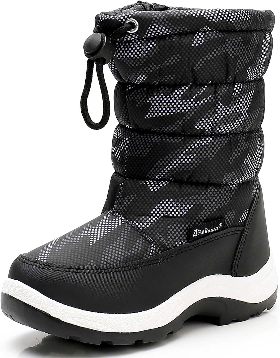Kids Boys Girls Cold Weather Water Resistant Winter Snow Boots | Toddler/Little Kid/Big Kid
