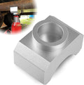 Bottle Jack Saddle for 3 Inch and 4 Inch Round Axle Tube, Soild Aluminum Jack Axle Lifting Platform, Suitable for