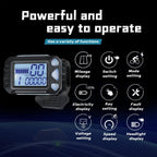 24V 36V 48V 350W Ebike Controller Kit and LCD Display with Thumb Throttle