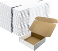 11x9.6x3 Inch White Shipping Boxes 25 Pack,Large Gift Boxes,Bulk of Mailers