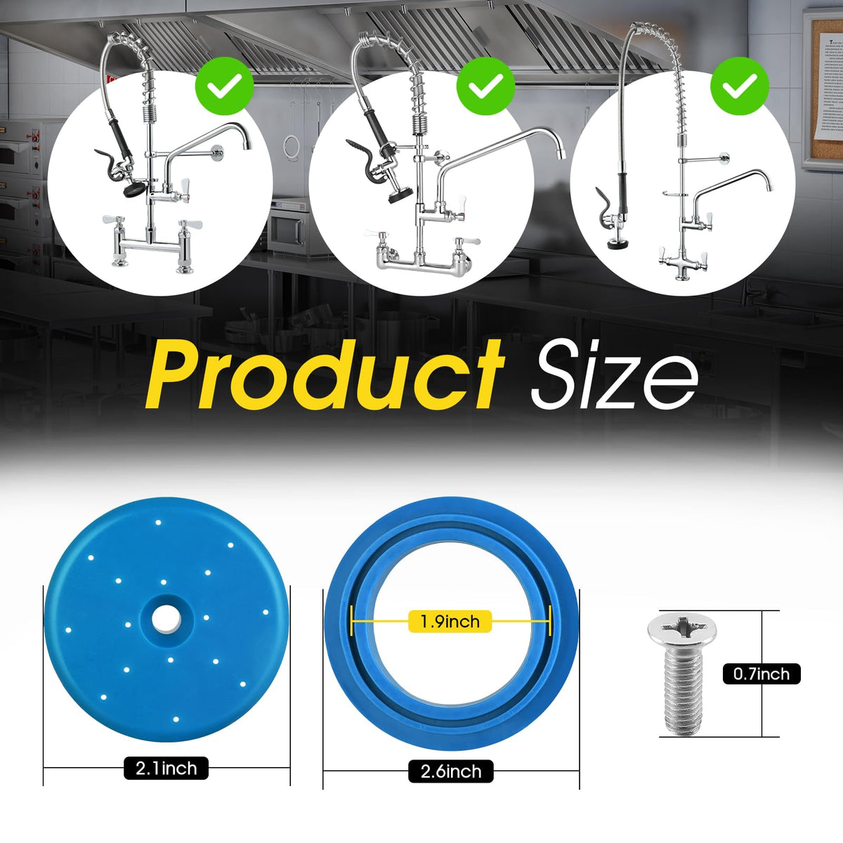 Spray Valve Repair Kit (Bule)