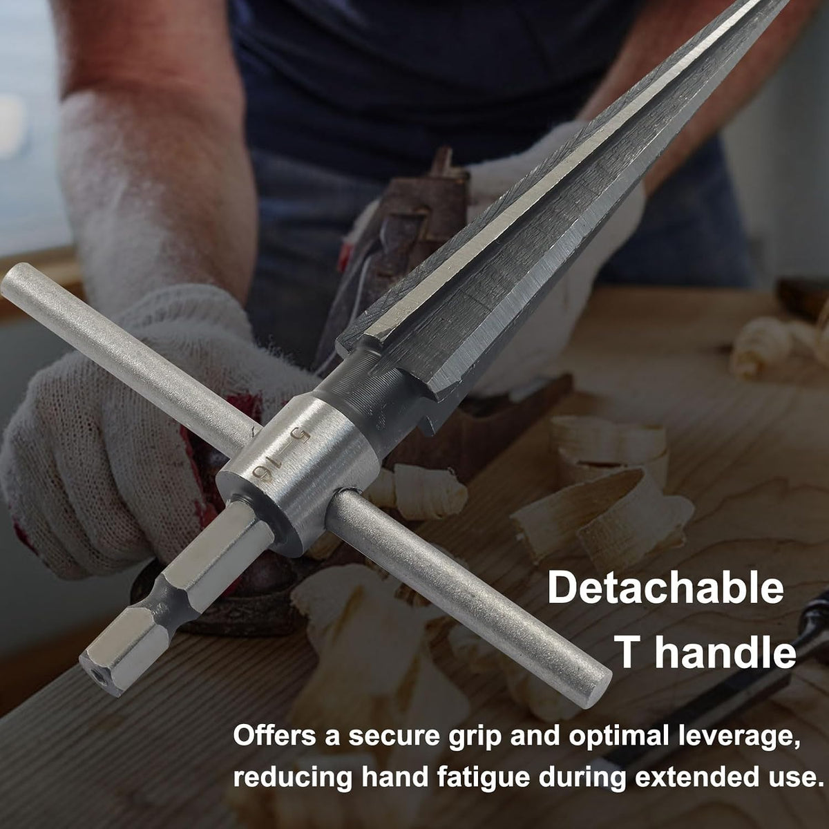 T Handle Tapered Reamer Set, 1/8"-1/2" and 3/16"-5/8"