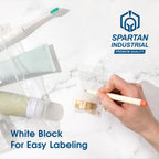 5" X 7" Zip Top Resealable Bags With Writable White Block (1000 Count)