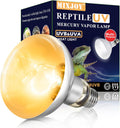 100W Reptile Heat Lamp Bulb Full Spectrum UVA UVB Sun Light for Reptile and Amphibian Use