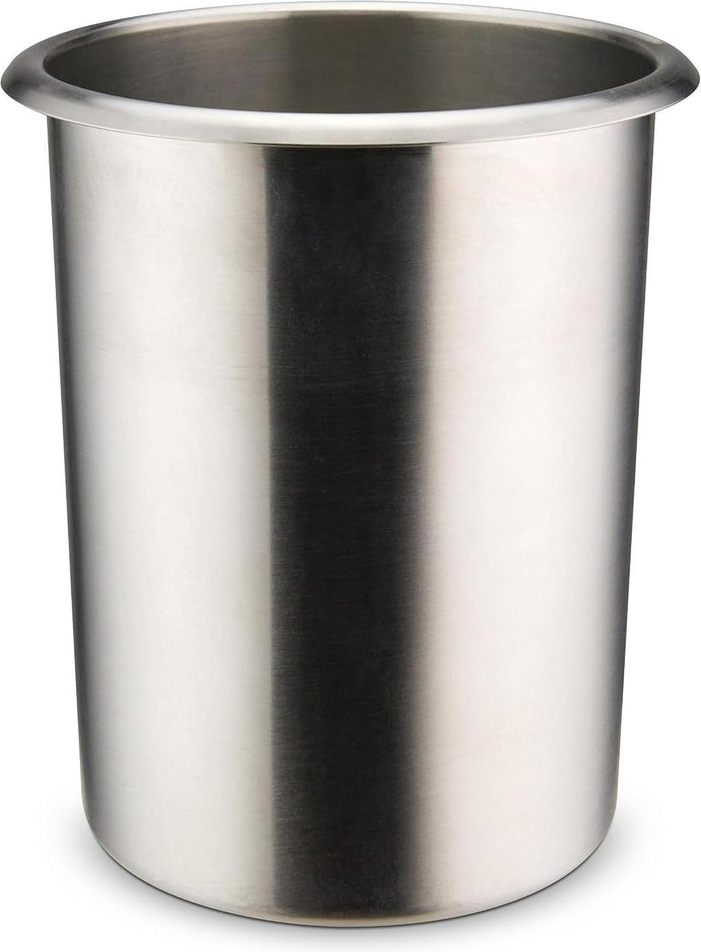 2 qt Silver Stainless Steel Bain Marie Pot Listed