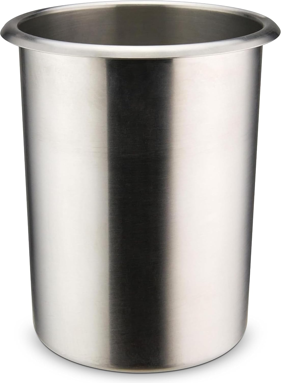 2 qt Silver Stainless Steel Bain Marie Pot Listed