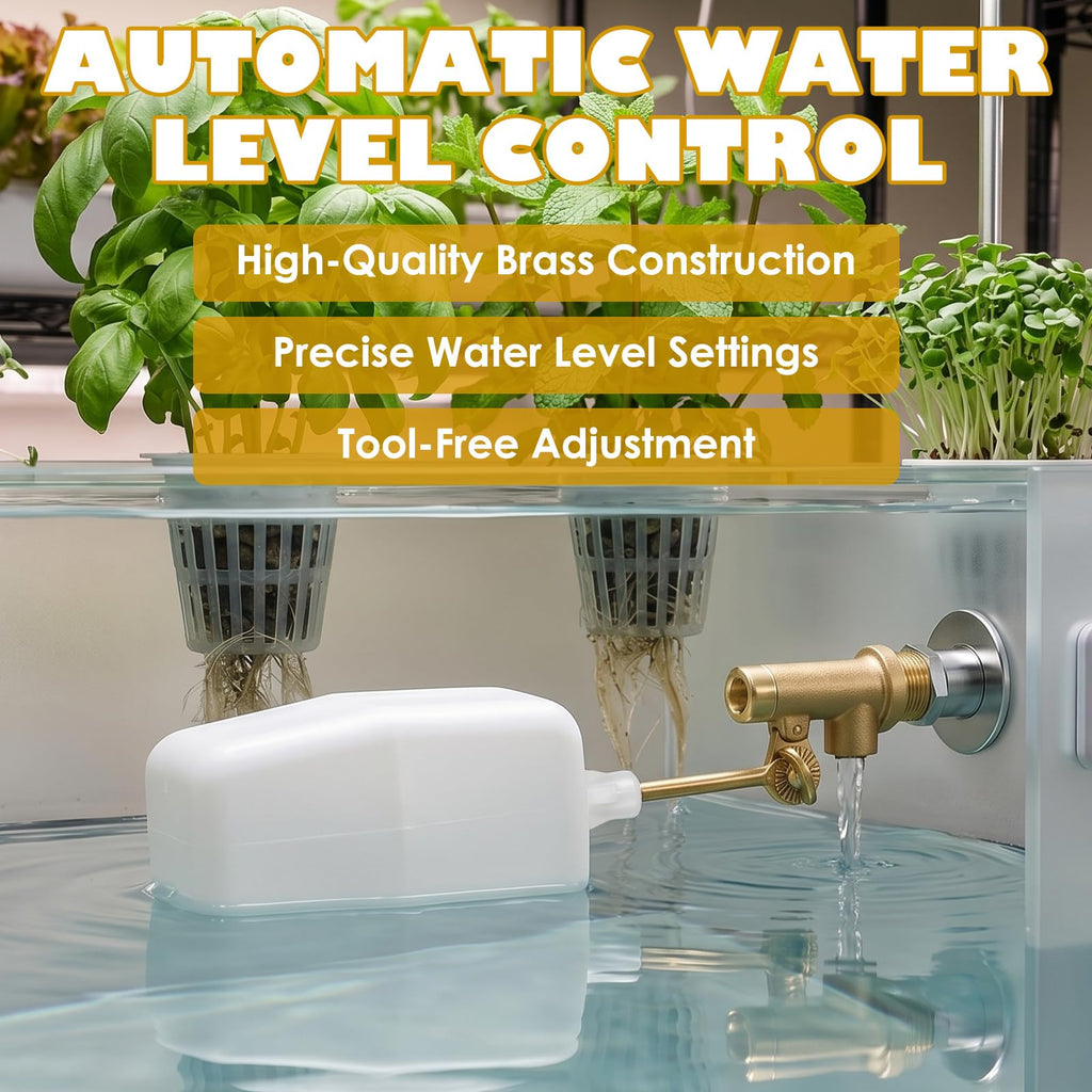 ASelected 3/8" Copper Pool Float Valve for Water Level Controller