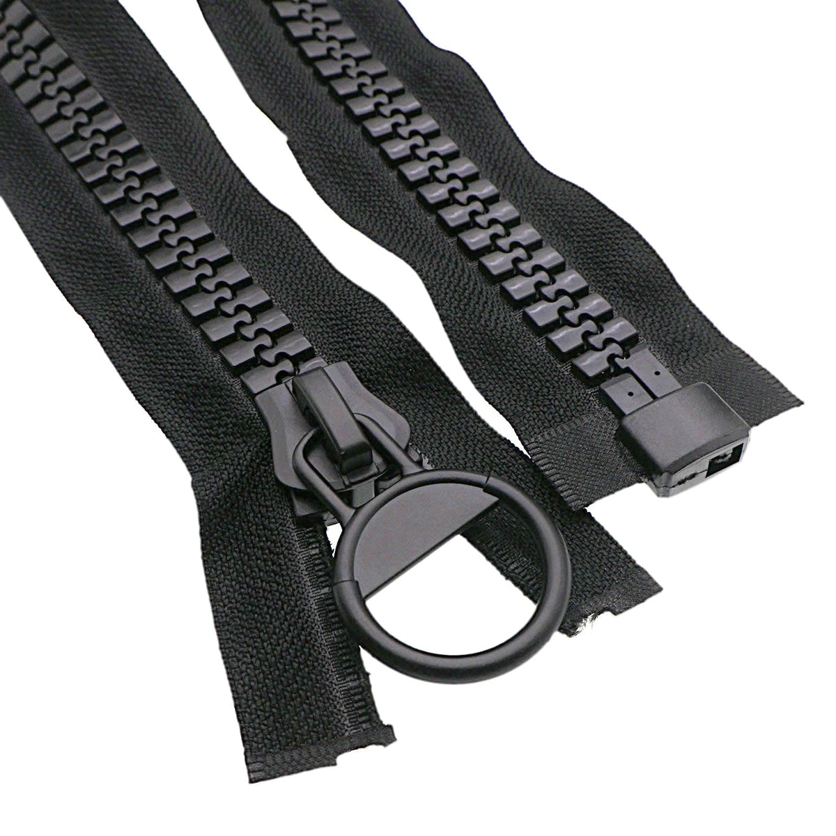 61cm #20 Super Large Separating Zipper for Sewing (24" Black)
