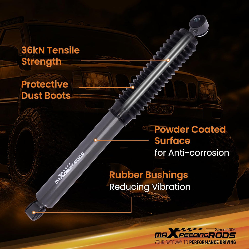 maXpeedingrods 0-2.5" Rear Shocks for Jeep Grand Cherokee WJ 1999-2004