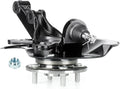 Front Left Steering Knuckle & Wheel Bearing Hub Assembly for Honda Civic 2003 2004 2005 1.7L L4 Without Si Model, 698-495 698495 51215S5AJ30 45255S01A00 44600S5DA00, Driver Side