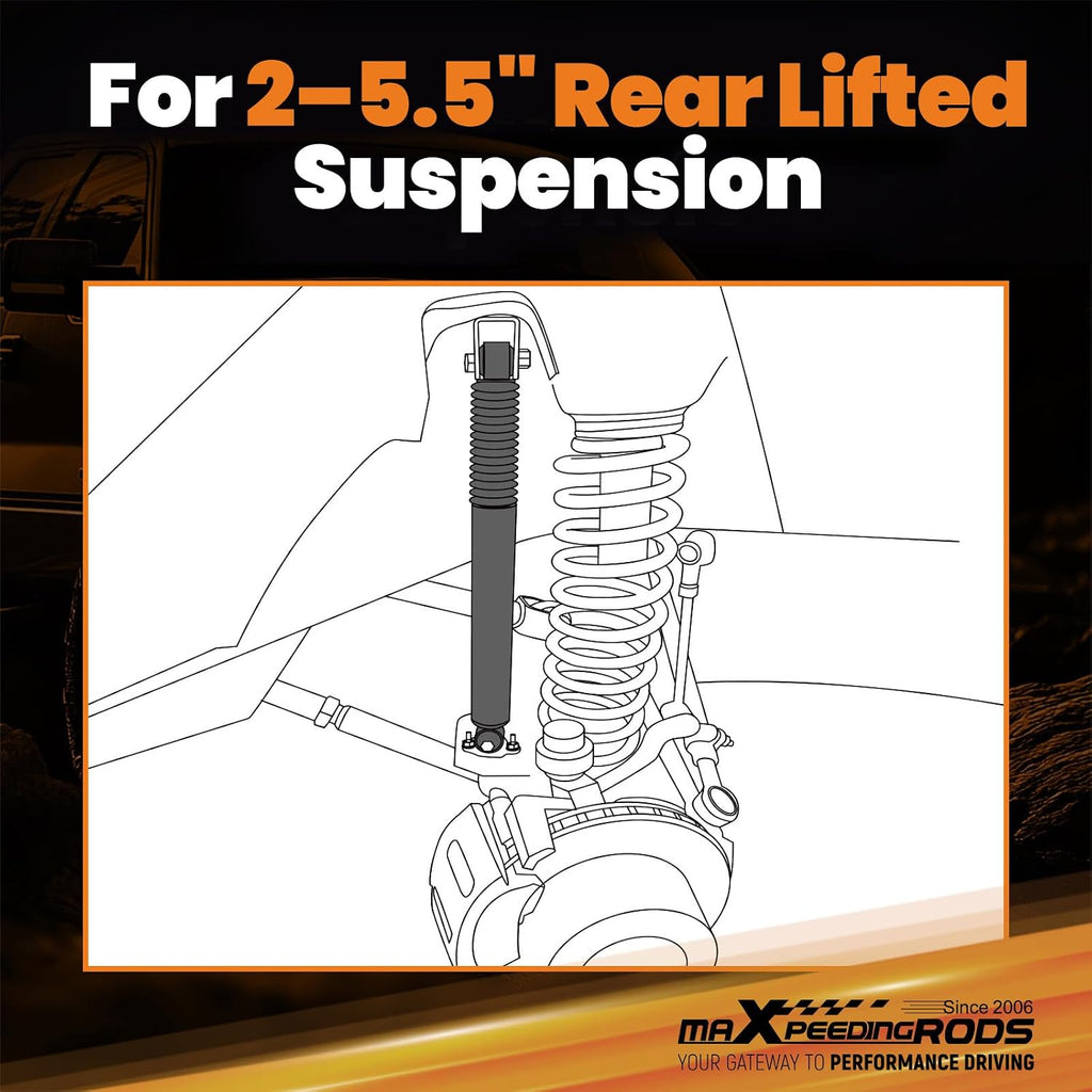 maXpeedingrods 2-5.5" Rear Shocks for Toyota Tacoma 1995-2004
