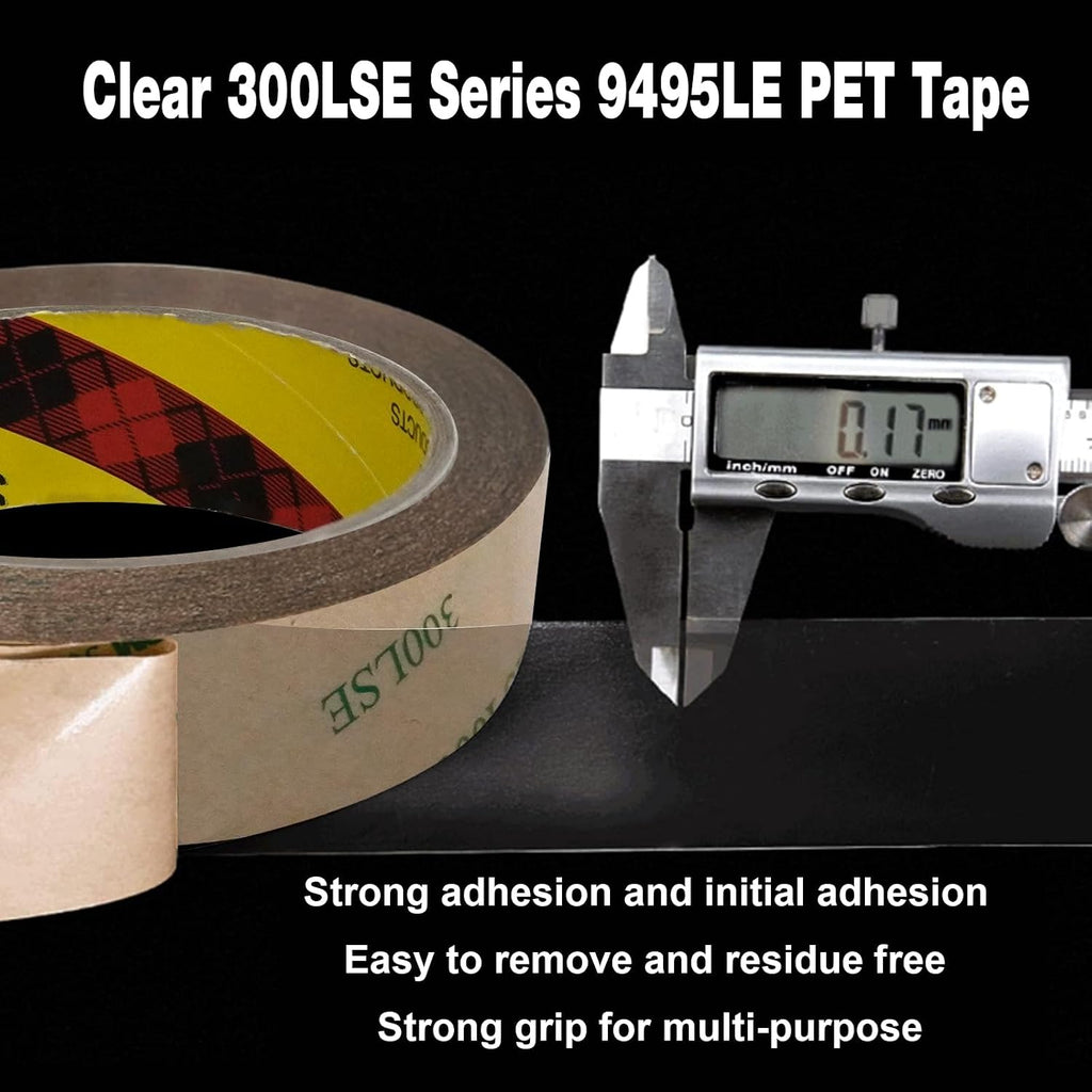 300LSE Double Sided Tape 2in x 36ft, Removable Heavy Duty Tape