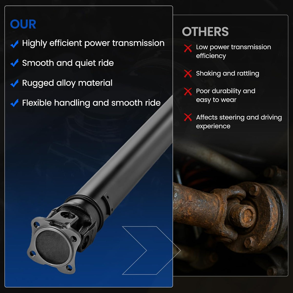 936-001 Rear Drive Shaft Assembly Compatible with Honda CR-V