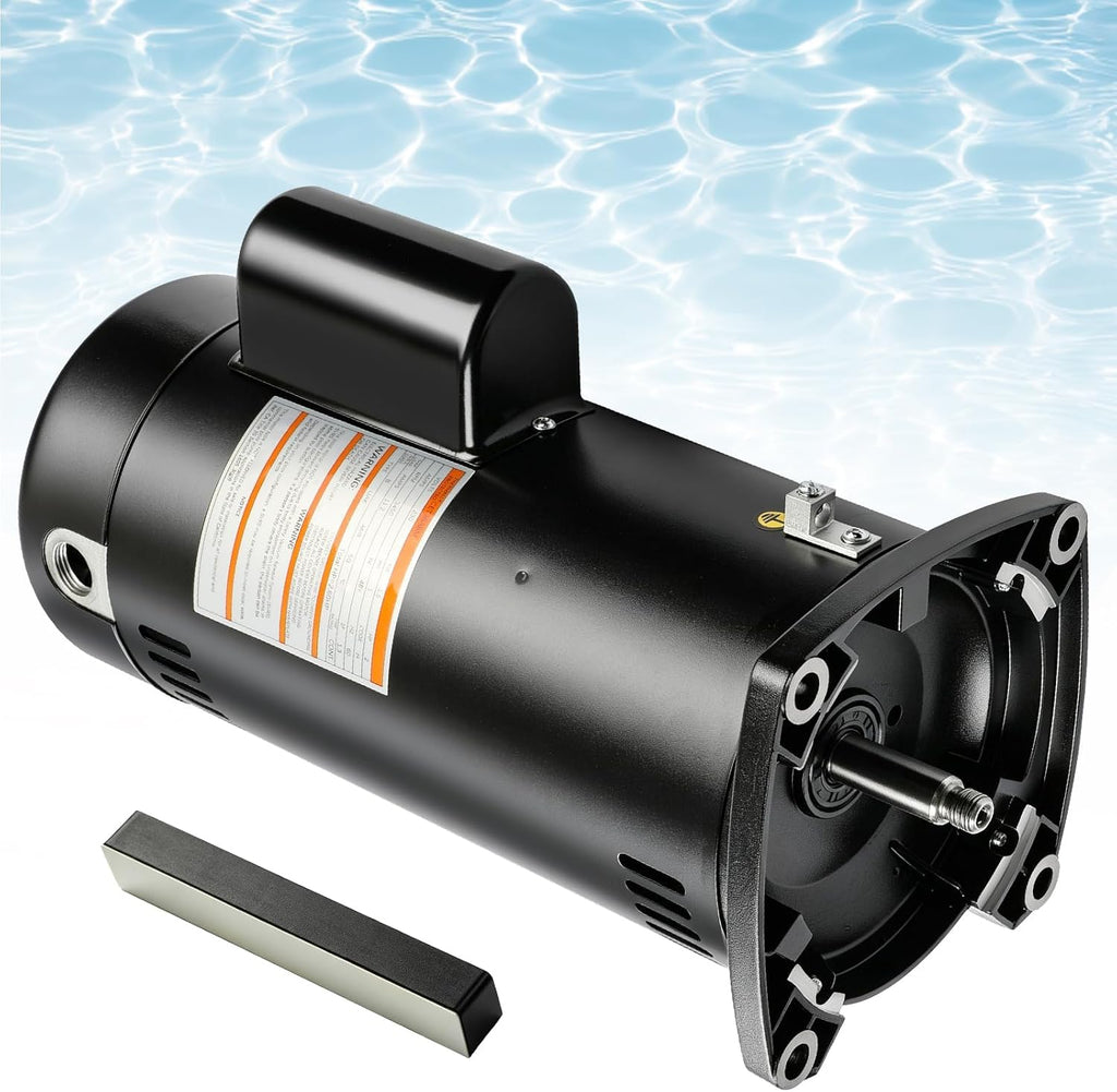 SQ1202 2HP Pool Pump Motor Replacement for Century A.O.Smith Single Speed