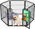 Homeplus Unleashed Indoor Dog Playpen - Stress-Free and Safe Play, Heavy Duty 24 Inch 6 Panels Dog Pen for Puppy and