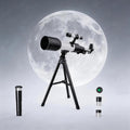 Telescope for Adults, 70mm Aperture 400mm Refractor Telescope for Astronomy Beginners with AZ Mount Tripod & Phone