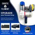 Sideways Wall Mount Holder Compatible with Dyson V6, V7, V8