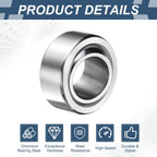 uxcell COM12T Spherical Plain Bearings 3/4" x1-7/16x3/4 Chrome Steel