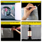15.8" x 164' Large Bubble Cushioning wrap, Inflatable Air Column Shipping