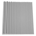 Stainless Steel Rods Assortment Kit, Diameter 1.0-8.0mm for DIY Craft Making, Handle Pin (27 Pieces)
