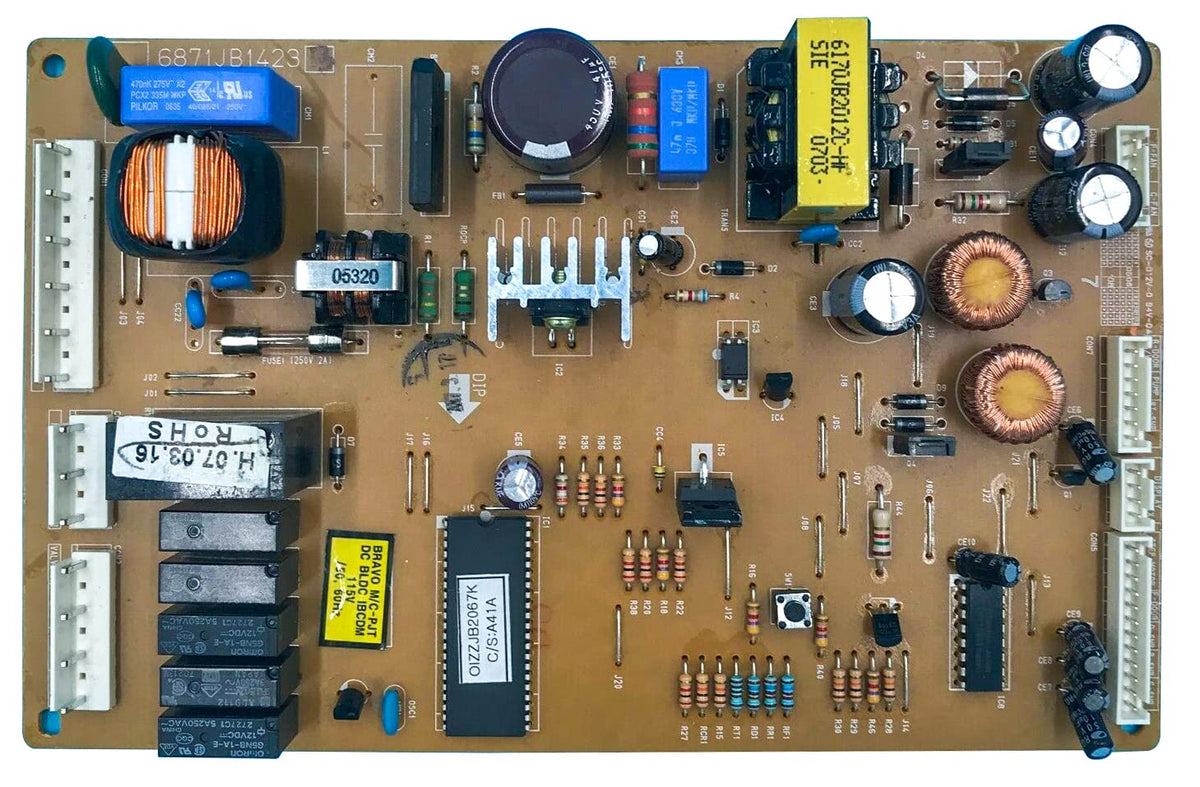6871JB1423B 6871JB1423N For LG Refrigerator Main Pcd Control Board